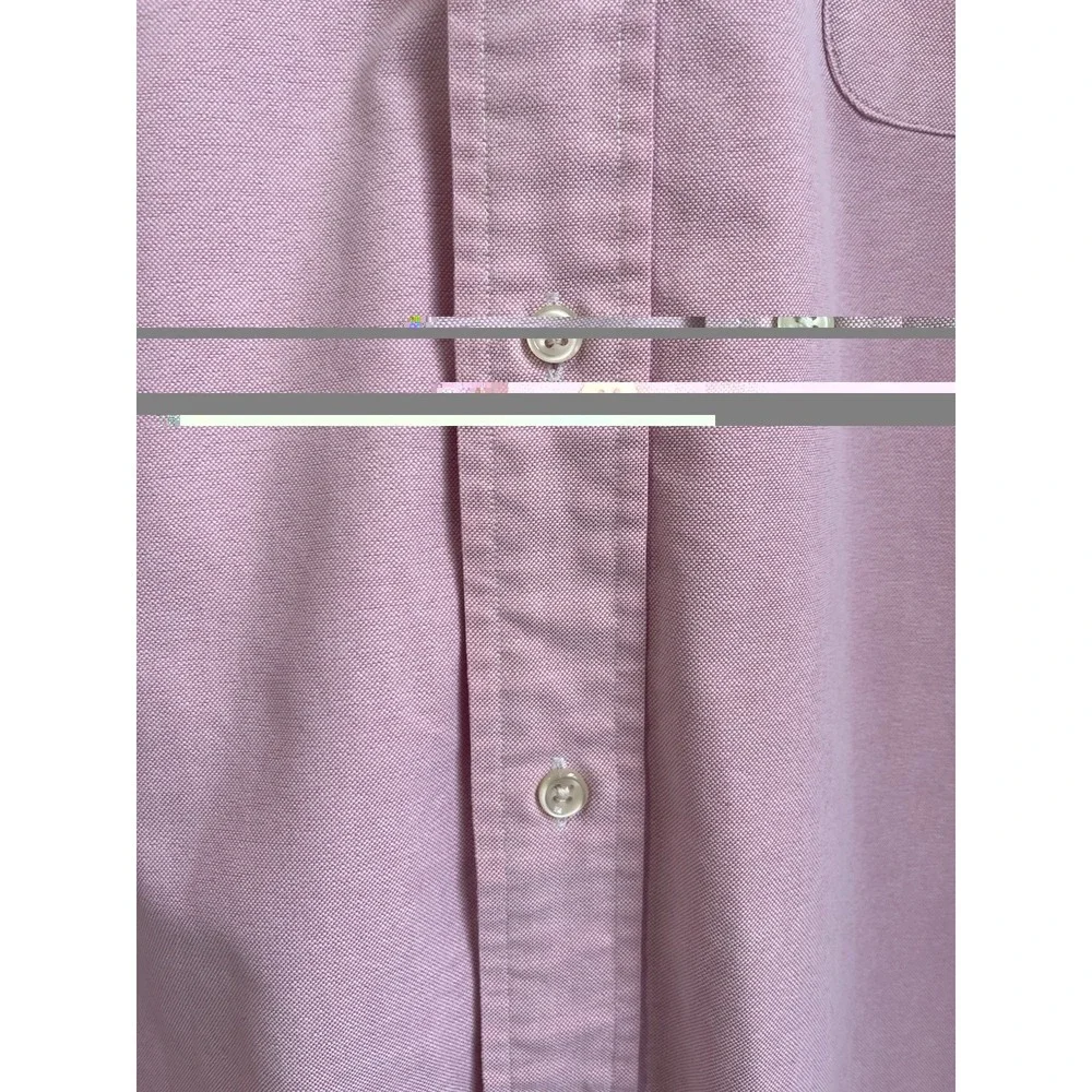 Polo Ralph Lauren Mens Button Pink Shirt Oxford Pony Logo Big Size XL